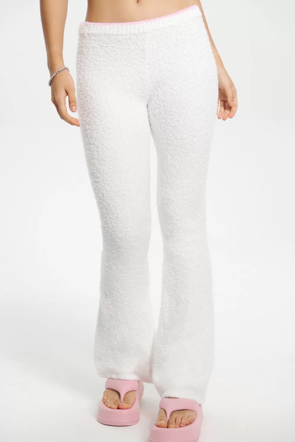 Juicy Couture Track Pants | Track Bottoms^Boucle Sweater Track Pants White