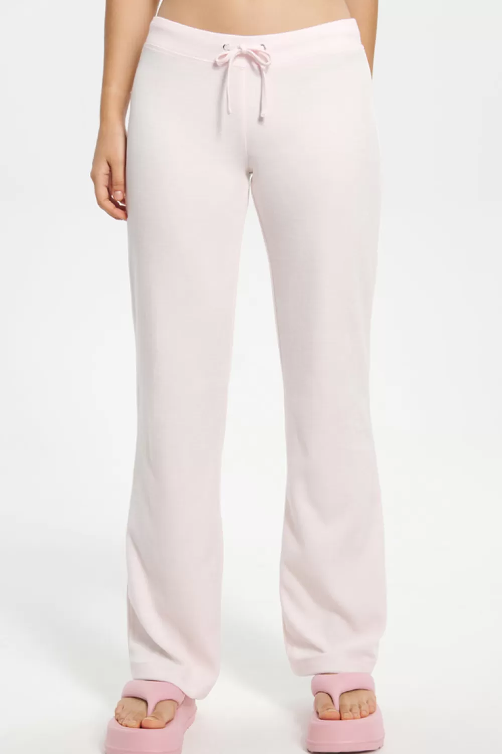 Juicy Couture Track Pants | Track Bottoms^Classic Cotton Velour Track Pants Soft Glow