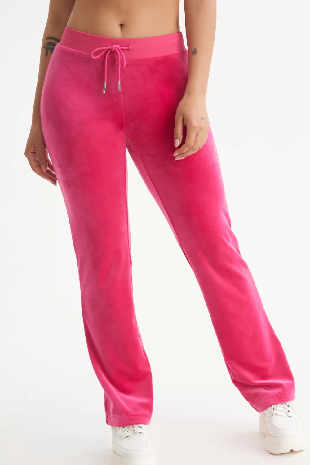 Juicy Couture Libra^Libra Big Bling Velour Track Pants Free Love