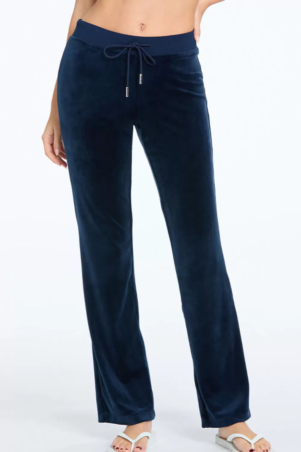 Juicy Couture Track Pants | Bling Sets^OG Big Bling Velour Track Pants Regal Blue