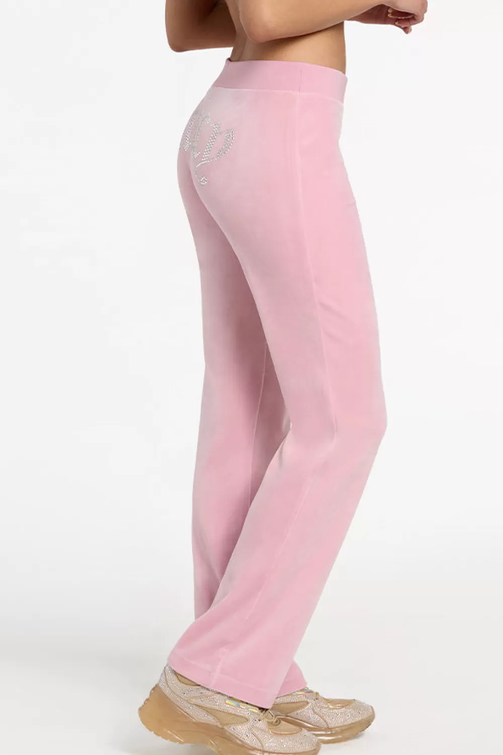 Juicy Couture Track Pants | Bling Sets^OG Big Bling Velour Track Pants —REJUICED