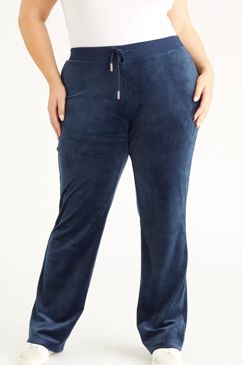 Juicy Couture Plus-Size | Track Pants^Plus-Size OG Big Bling Velour Track Pants Regal Blue