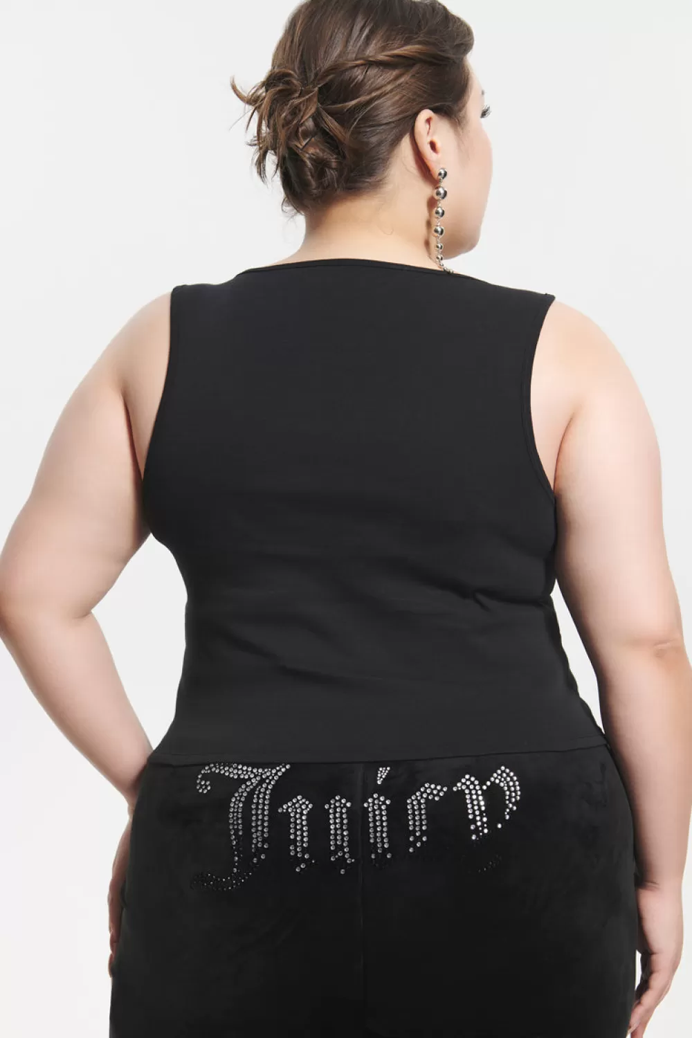 Juicy Couture Tees & Tops^Plus-Size Ombre Bling Tank Top Liquorice