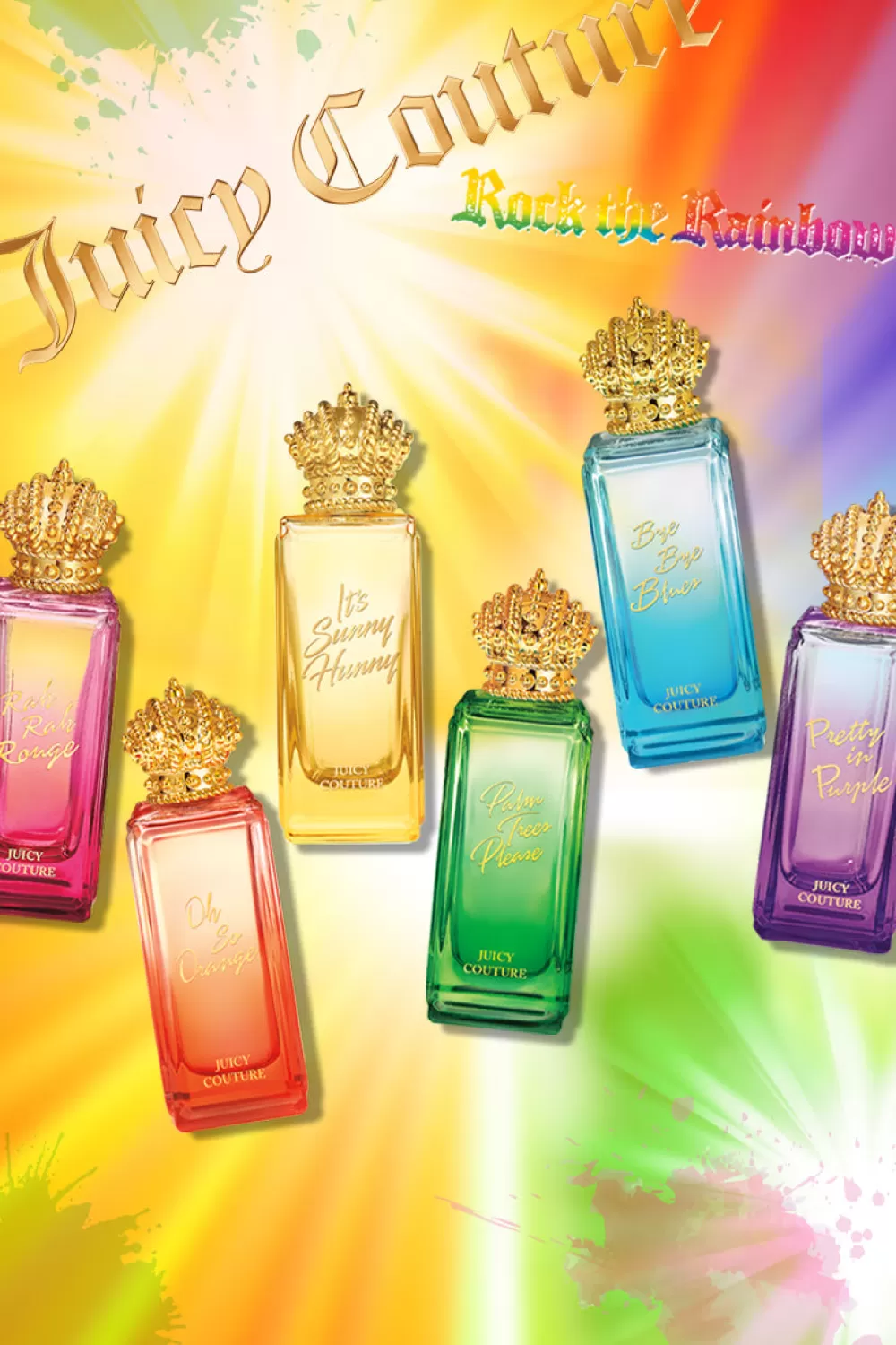 Juicy Couture Perfume^Rock the Rainbow Rah Rah Rouge Eau de Toilette Spray 2.5 oz
