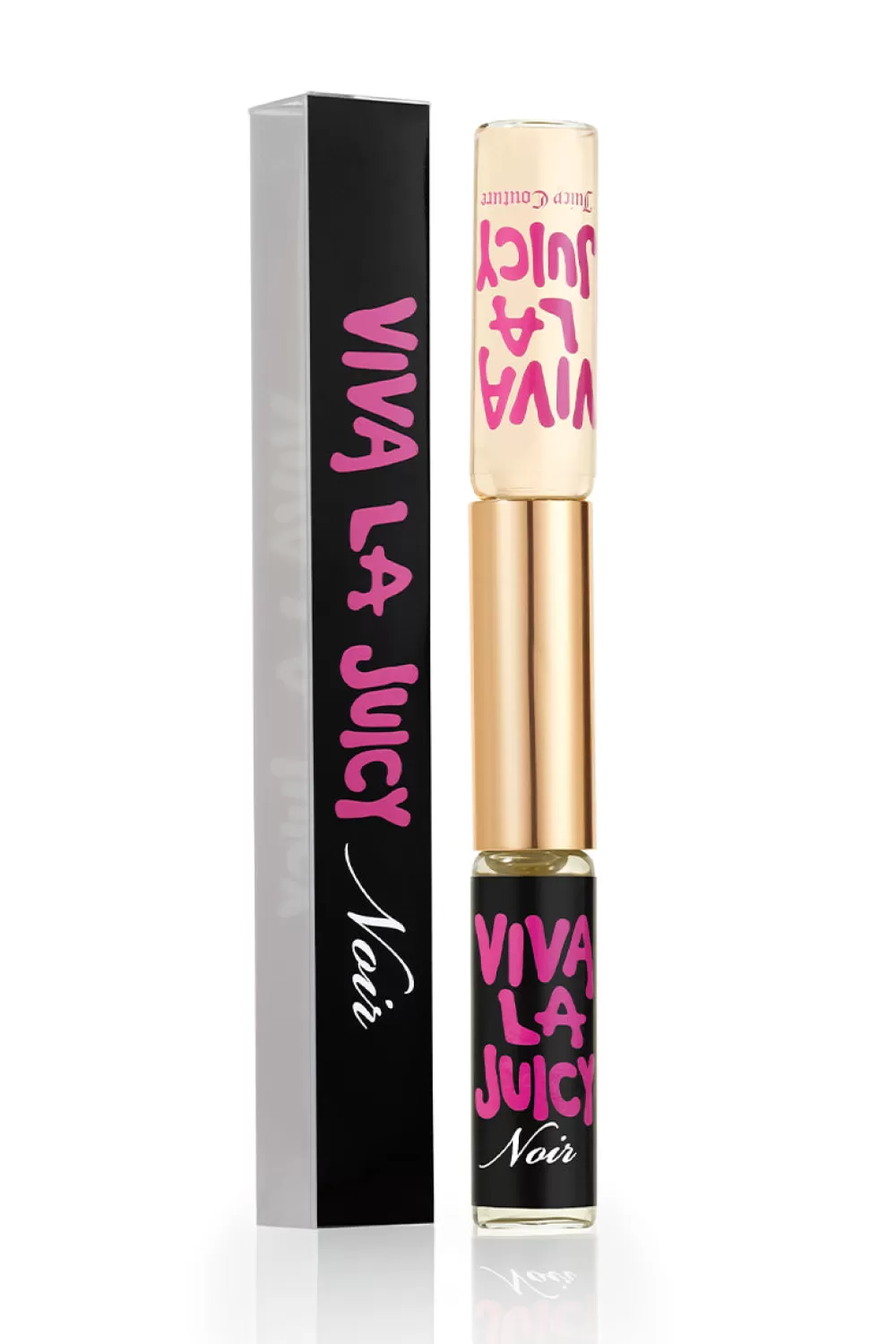 Juicy Couture Rollerballs & Travel Size | Perfume^Viva La Juicy Noir Eau de Parfum + Viva La Juicy Eau de Parfum Dual Rollerball 0.34 oz