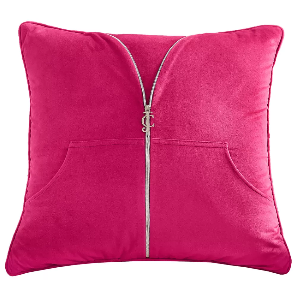 Juicy Couture Throw Pillows^Zippered Tracksuit Pillow Free Love